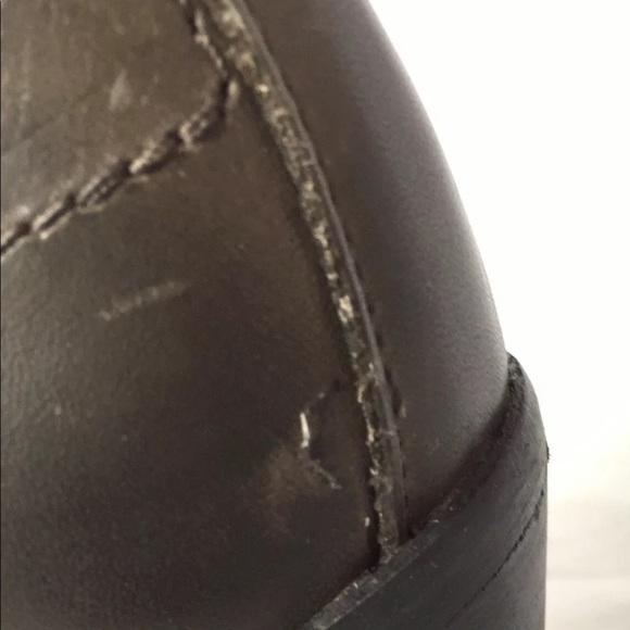 New G- Star Raw 33 01 GS Women Ankle Boot Block Heel Leather Grey Distressed 7 - Picture 2 of 11